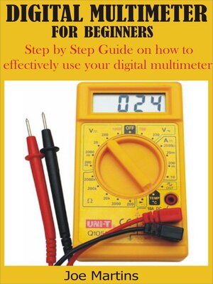 cover image of DIGITAL MULTIMETER FOR BEGINNERS